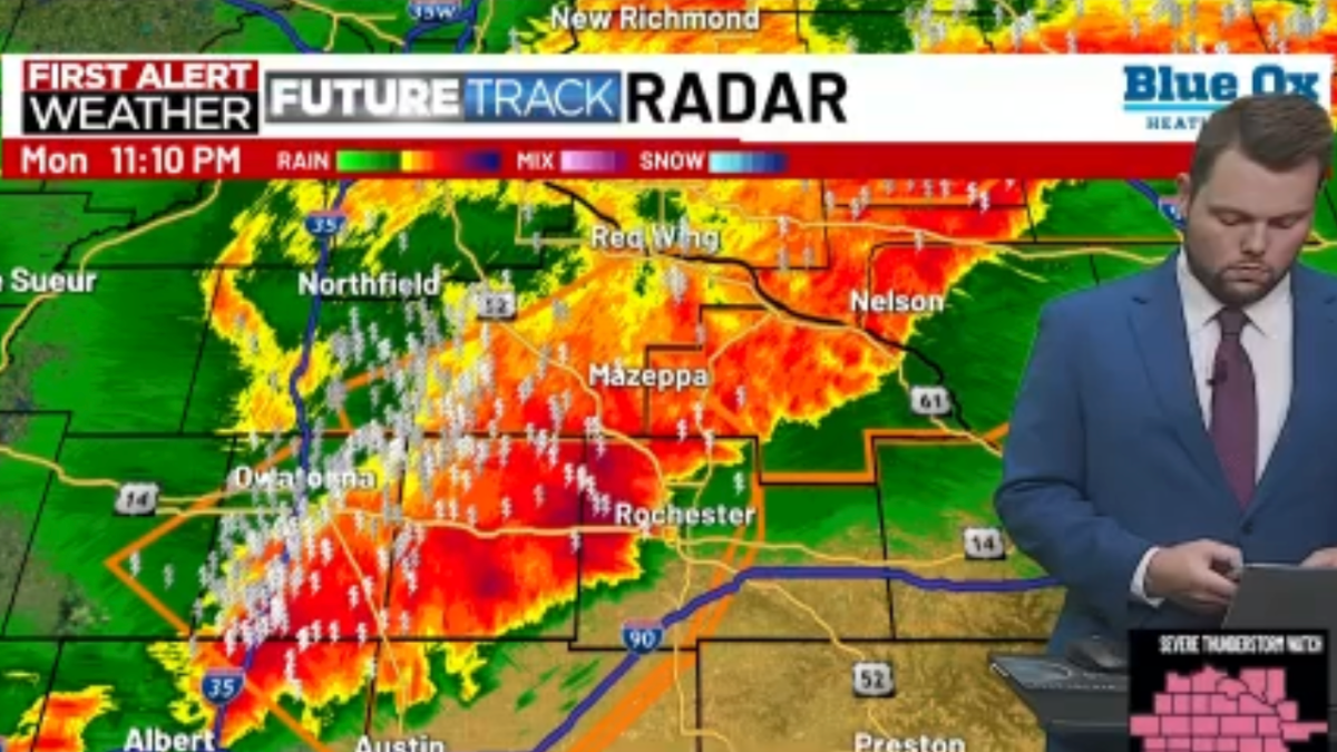 Meteorologist defends texting his wife during a live broadcast: ‘It’s me being human’
